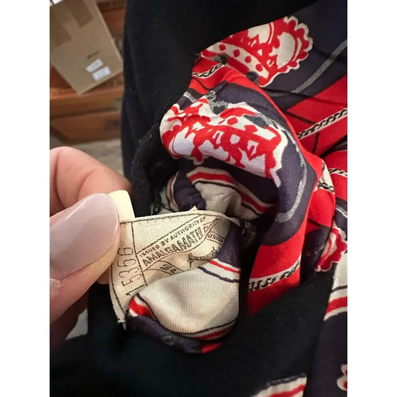 Vintage Le Chevron Double Breasted Wool Sport Coat size 38 - Picture 4 of 9